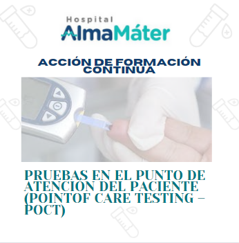 Pruebas en el punto de atención del paciente Pointof Care Testing POCT